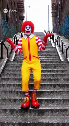 この前、有名な映画のロケ地に行ってきたんですよ！ #聖地巡礼  #ランランルー  #ドナルドマクドナルド  #ドナルド  #ジョーカー  #joker 