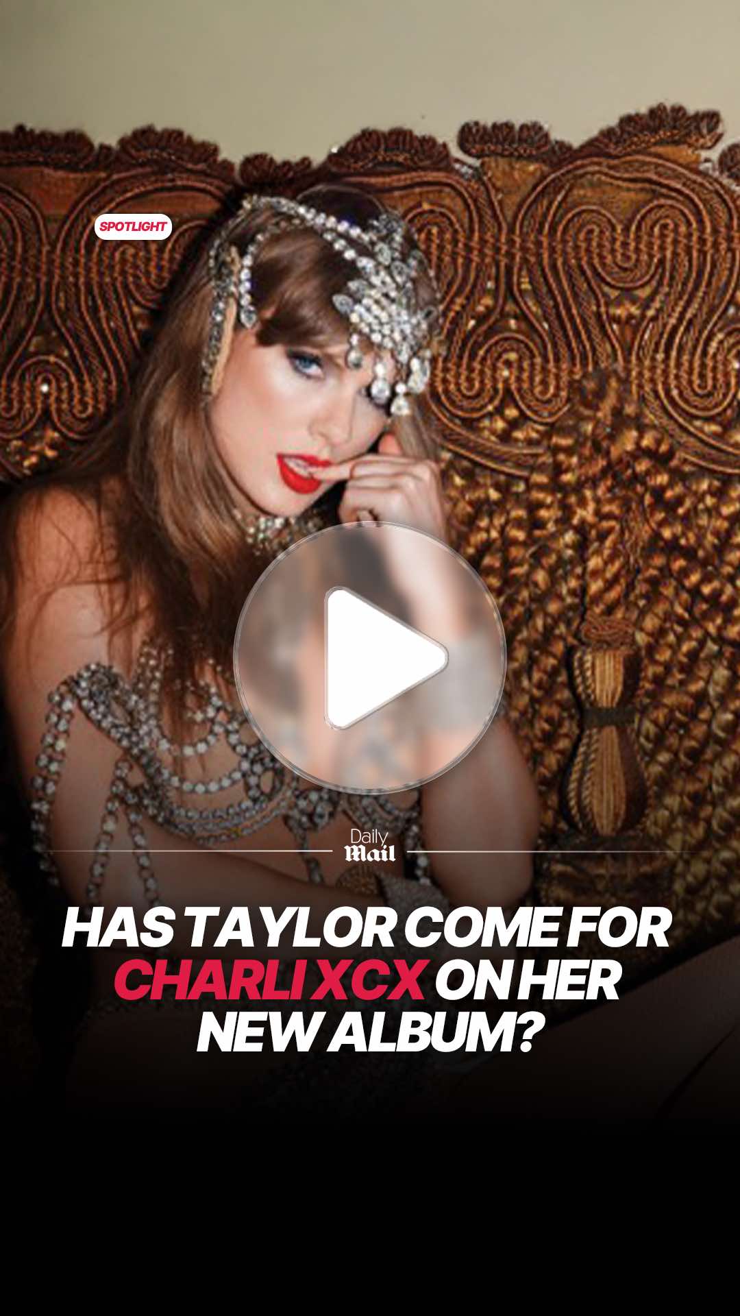 When Charli XCX dropped BRAT in June 2024, fans instantly speculated that 'Sympathy Is a Knife' was a jab at Taylor Swift after she briefly dated Matty Healy, bandmate of Charli’s now-husband George Daniel. Charli quickly shut that down, telling New York Magazine the song was really about her own spirals of insecurity. Still, Swift seemed to catch wind of the chatter and on her new album The Life of a Showgirl features a track labelled 'Actually Romantic' which fans think could be a jab at BRAT's own seventh track, 'Everything Is Romantic.' #taylorswift #lifeofashowgirl #charlieXCX #diss #album