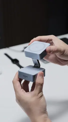 Simplify your charging routine with the UGREEN MagFlow Qi2 25W 2-in-1 Wireless Charger! It powers both your iPhone and AirPods effortlessly, delivering fast and reliable charging, up to 50% charge in just 30 minutes. 👉 Link in bio for special discounts this week! #UGREENMagFlow #WirelessCharger #iPhone17 #phoneaccessories #techtok 