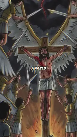 72,000AngelsReadyforWar—ButJesusChosetheCross”✝️#DidYouKnow#jesus#jesuslovesyou#educational #historytok 
