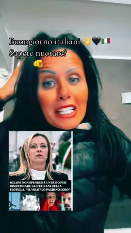 Buongiorno italiani🤚🖤🇮🇹#POCHECHIACCHERE🖤🤚🇮🇹🖤🤚🇮🇹🖤🤚🇮🇹🖤🤚🇮🇹🖤🤚🇮🇹 #nuotarebelli🫵🫵🫵🫵🫵🫵🫵#viarlvideo #y #perte @Reginanera🖤 @silviacuorenerissimo @Regina nera non molla 🖤 