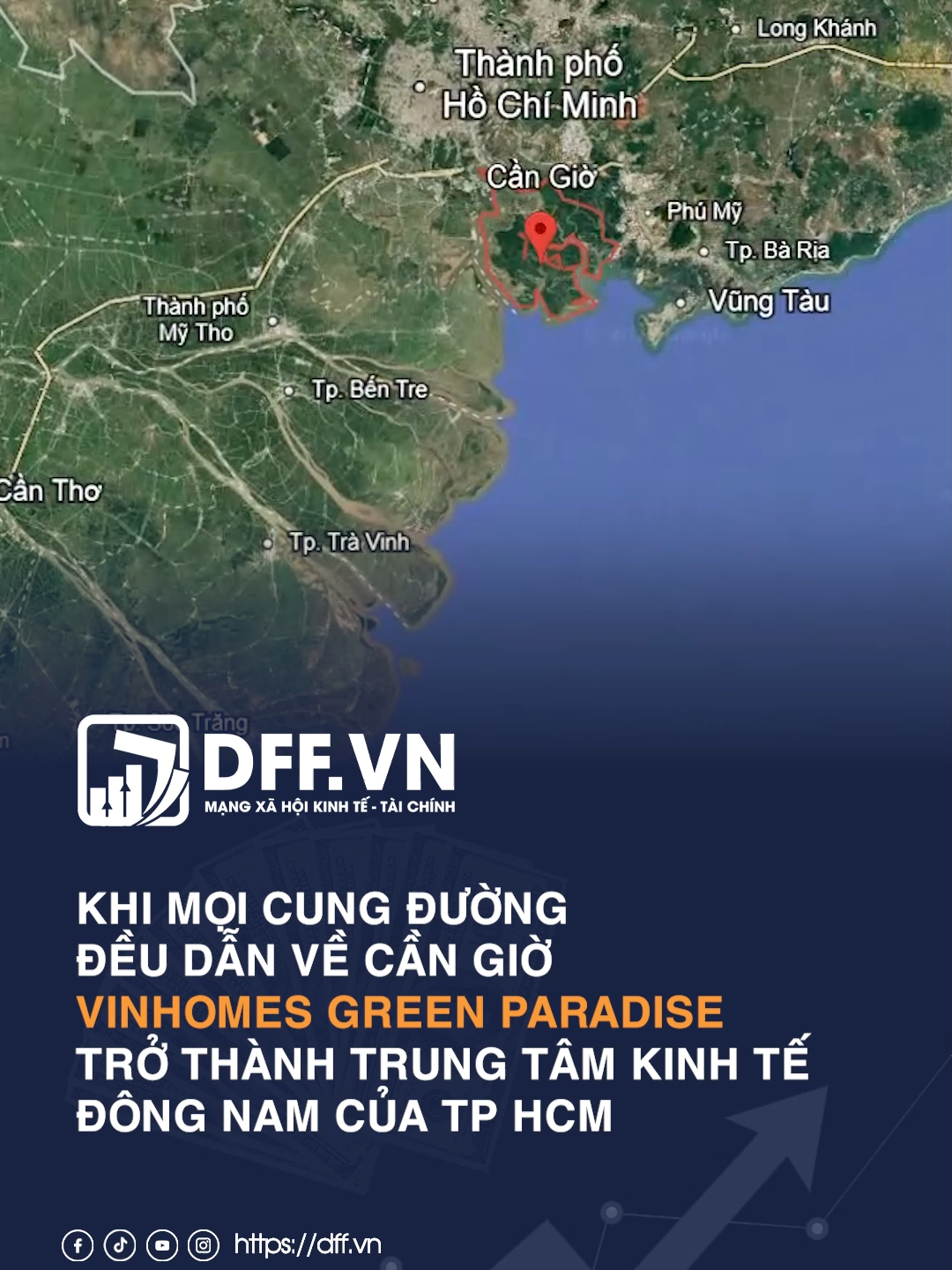 KHI MỌI CUNG ĐƯỜNG ĐỀU DẪN VỀ CẦN GIỜ, VINHOMES GREEN PARADISE TRỞ THÀNH TRUNG TÂM KINH TẾ ĐÔNG NAM CỦA TP HCM   #VinhomesCanGio #VinhomesGreenParadise #cangio #tphcm #bds