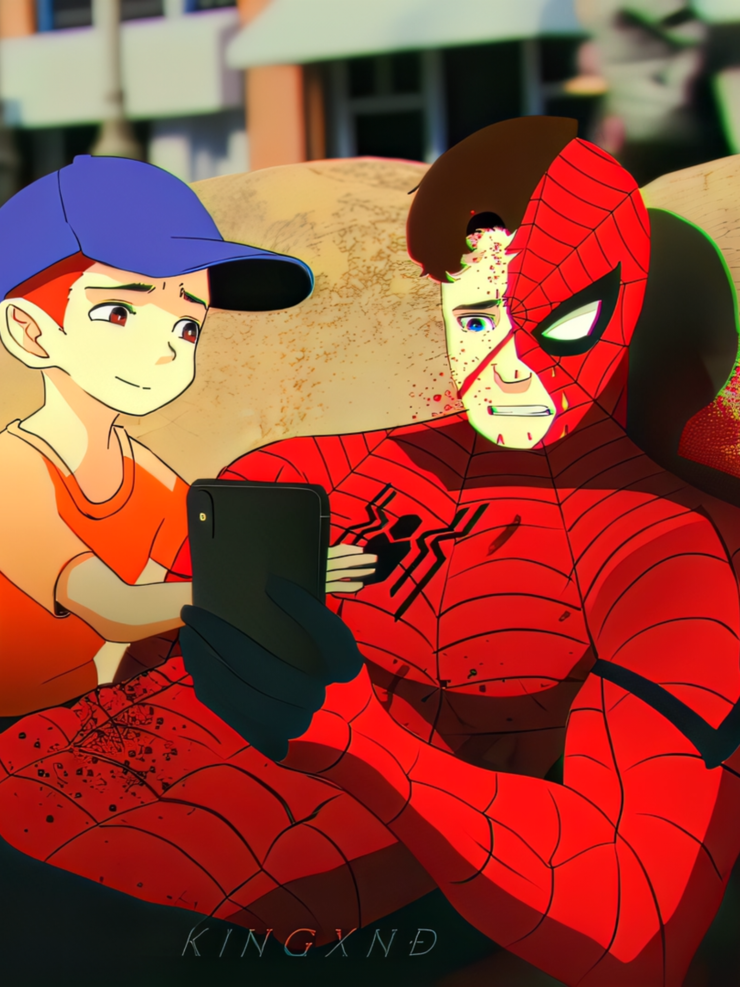 spider man revenge on avengers 🔥🔥 follow my spotify account 😭🙏  #spiderman #spidermanedit #spidermananimation