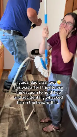 Just how home improvements typically go for us #crashout #viralvideo #dadsoftiktok #foryoupage #fyp 