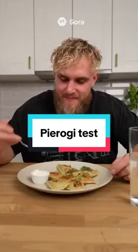 Jake Paul eats Polish pierogi episode 1 #jakepaul #ai #sora2 