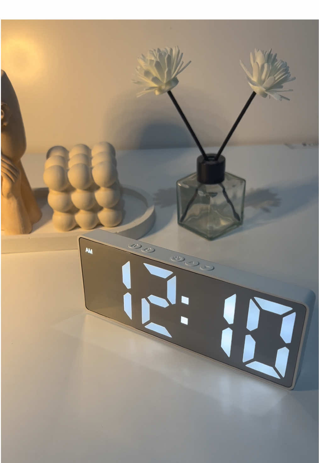 Aesthetic LED Digital Clock #aestheticclock #digitalclock #ledclock #aesthetic #affordableclock