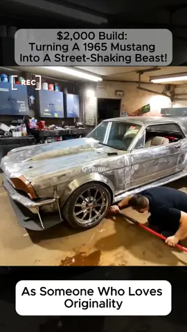 Part 3 $2000 Build: Turning a 1965 Mustang into a Street-Shaking Beast #build #building #construction #engine #custom #customcar #supercar #supercarbuild #1965mustang #fordmustang #musclecarbuild 