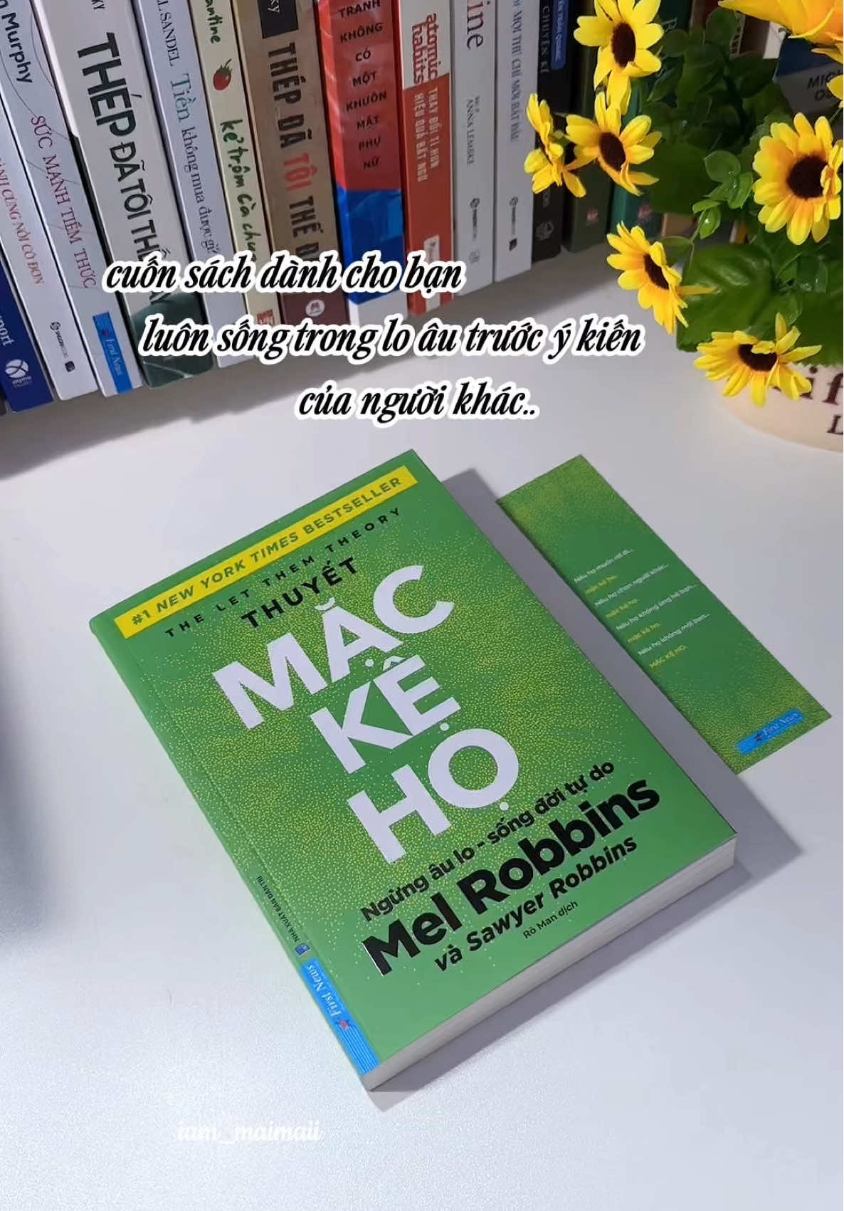 Sách Thuyết Mặc Kệ Họ - First News 📖 #thuyetmackeho #letthemtheory #letthem #BookTok #iam_maimaii ♥️📚