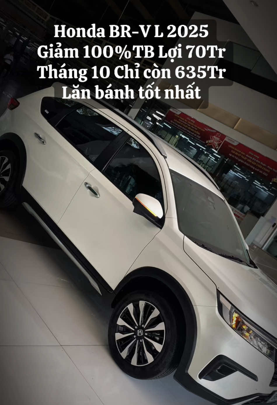 Honda BR-V L 2025, Giảm 100%TB Lợi 70 Triệu, Chỉ còn 635Tr, Lăn bánh tốt nhất Alo 098 ba 016 ba 01 #honda #brv #brvl #hondabrv #brvg 