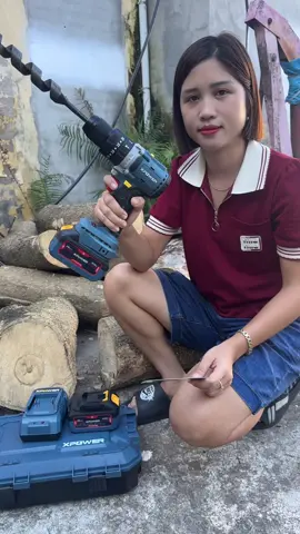 Máy khoan pin Xpower 13mm 1390 90Nm có antikickback #maykhoanpin 