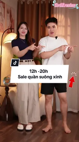 Mời chị em vào live săn quần suông cạp liền phối chun xinh nha , có cả bản suông nấm cho chị em nữa nha #domireview #reviewlamdep #quansuongnu #quansuongnamlun #luotlivebaorebaovui 