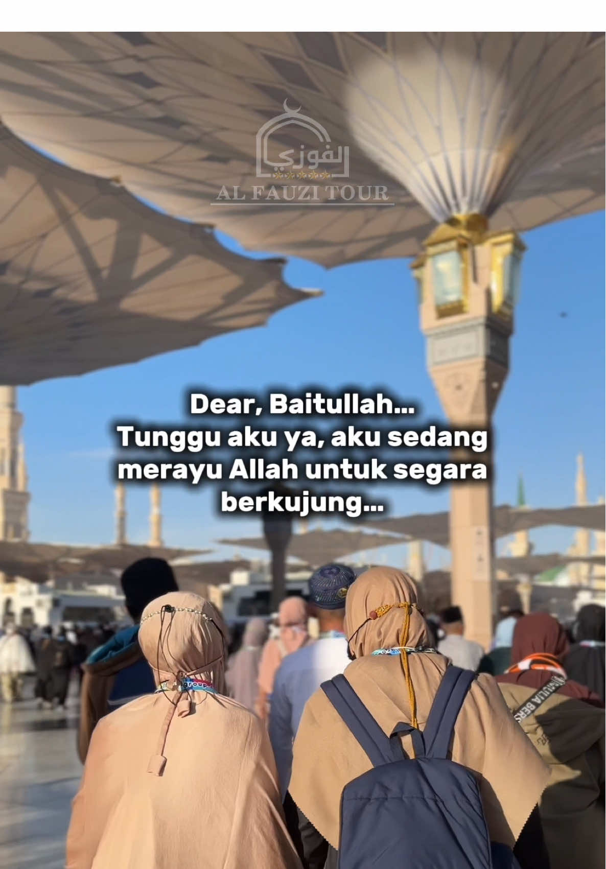 Ya Allah mudahkan lah semuanya.. dan segerakan kami berkunjung ke rumah-Mu🥺🤲 #alfauzitour #umrohmurah #umroh2025 #muliabersama 