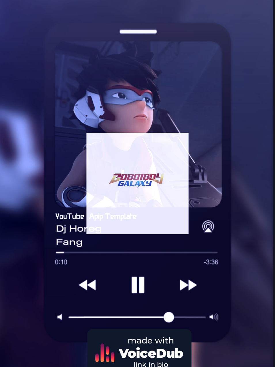 dj horrreg versi fang ai cover #horreg #voicedub #monsta #fang #kartun 