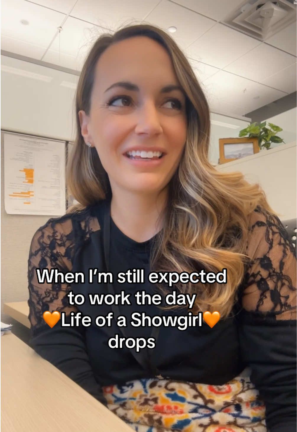 But I’m immortal now baby dolls 🧡#lifeofashowgirl #taylorswift #girlpower #showgirl #wanderingheart 