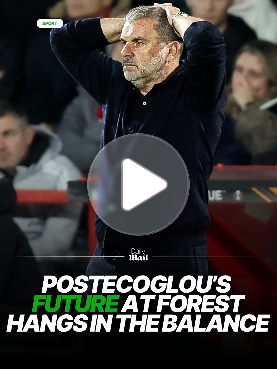 Ange Postecoglou's future at Nottingham Forest hangs in the balance 🚨 #angepostecoglou #nottinghamforest #news #Soccer #football