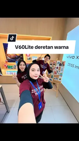 V60Lite dan deretan warna nyaaaa😍➡️🔥 Segera kunjungi store vivo kesayangan kamu dan bawa pulang benefit menarik: ✅ Gratis Exclusive Tumblr atau Thermos Cup senilai 299rb ✅ vivoCare+ Garansi Tambahan 12 bulan dengan total 24 bulan + Garansi Layar 12 bulan senilai 399rb ✅ Layanan pergantian anti gores & softcase gratis selama 2 tahun senilai 200rb ✅ Vast Finance, bunga 0% hingga 12 bulan ✅ Tukar Tambah Laku6 dan Trade In Plus buyback dengan total cashback hingga 500rb ✅ Cashback Blibli in store hingga 300rb ✅ Bank Cashback hingga 550rb ✅ Bundling benefit kuota Data XL Prioritas 36GB dengan cashback hingga 300rb #V60LiteStyle #vivoWeWOW #vivoV60Lite #GayaOnGameOn #vivostorev60lite  @vivo Indonesia @vivo Campus Indonesia @vivo sumsel 