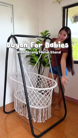 Duyan For Baby  ✅Strong and Durable Materials  ✅With Breathable Mesh Net  #duyan #babyduyan #babyhammock #duyanforbaby #duyanforbabies @Vimmnb PH. Mall 