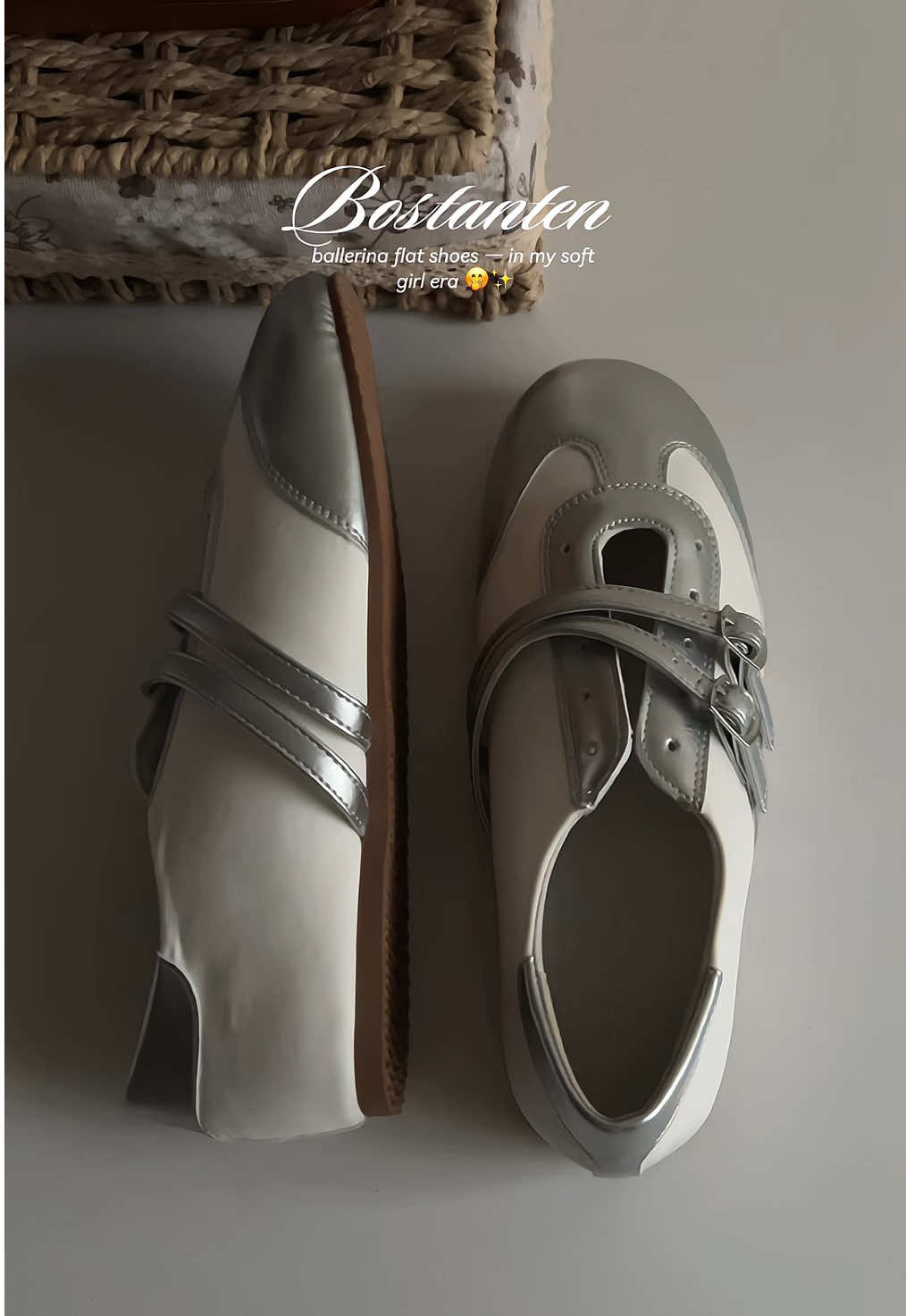 comfy flat shoes >>> new ballerina shoes! 🩰💭 #ballerinashoes #flatshoes #comfysandals #fyp #viral 