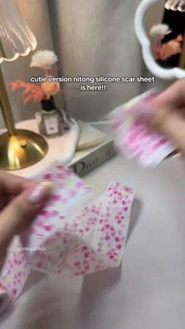 OMG!! Finally meron ng cutie design ang silicone scar sheet from Qustere 💕💞💗 #siliconescarsheet #scarsheetsilicone #qusterescarsheets #qusteresiliconescarsheet 