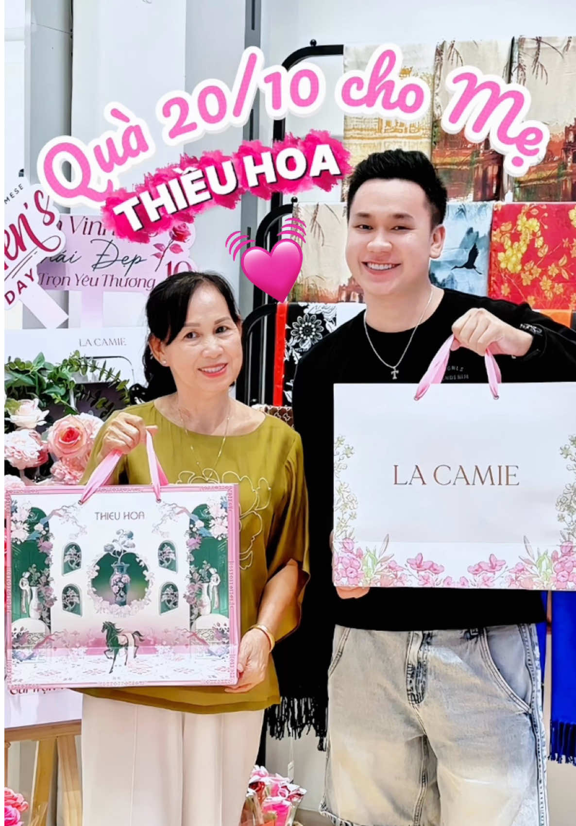Quà 20/10 ý nghĩa cho mẹ, người phụ nữ tuyệt vời #thieuhoa #lacamie #20thang10 #quatangme #xuhuong 