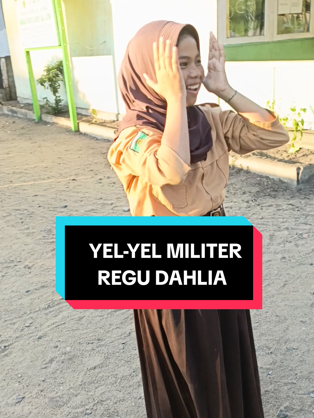 YEL-YEL MILITER dari regu DAHLIA #yelyel #militer #madrasah #pramuka #indonesiaemas 