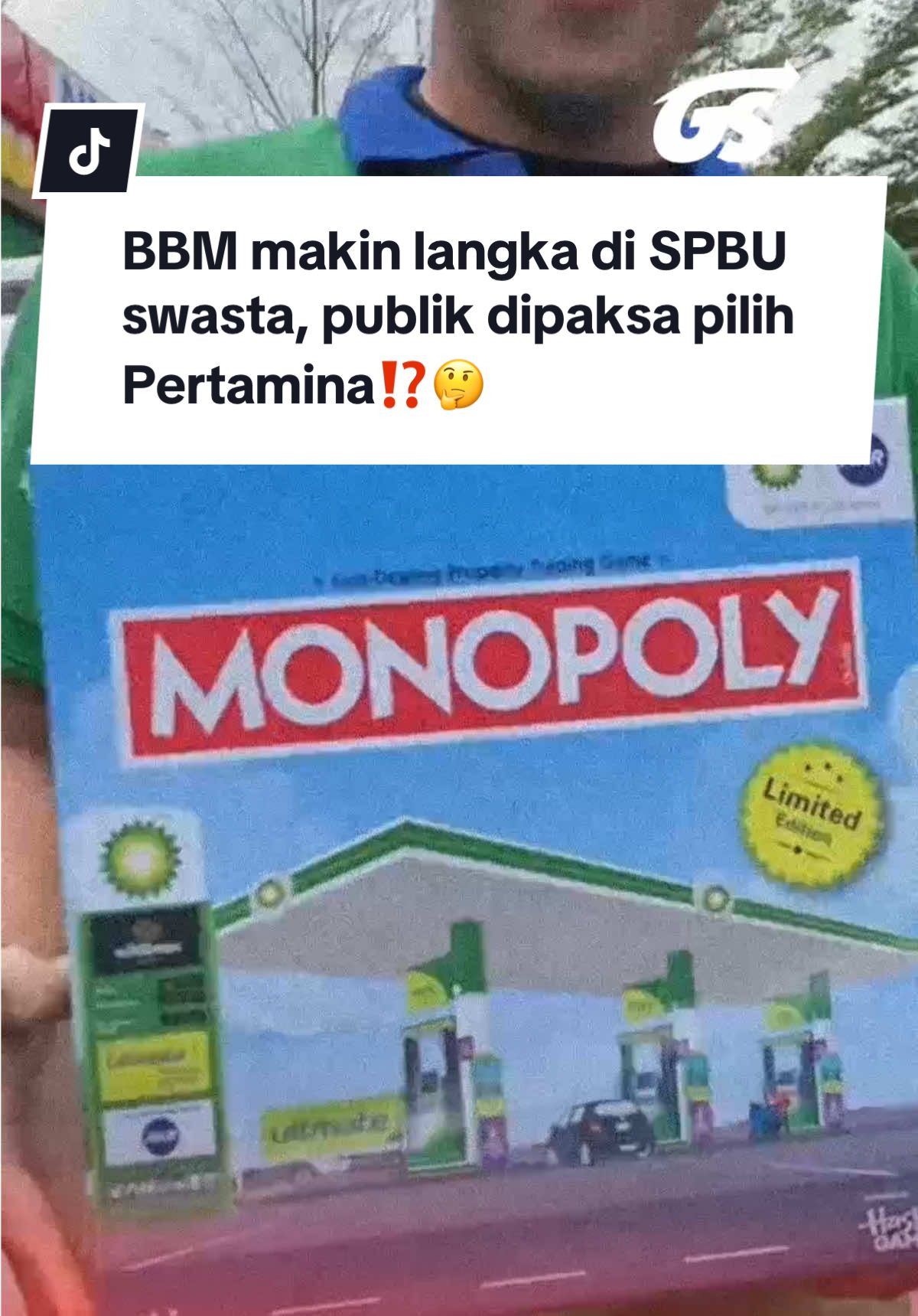 BBM makin langka di SPBU swasta, publik dipaksa pilih Pertamina⁉️🤔  #fyp #pertamina #shell