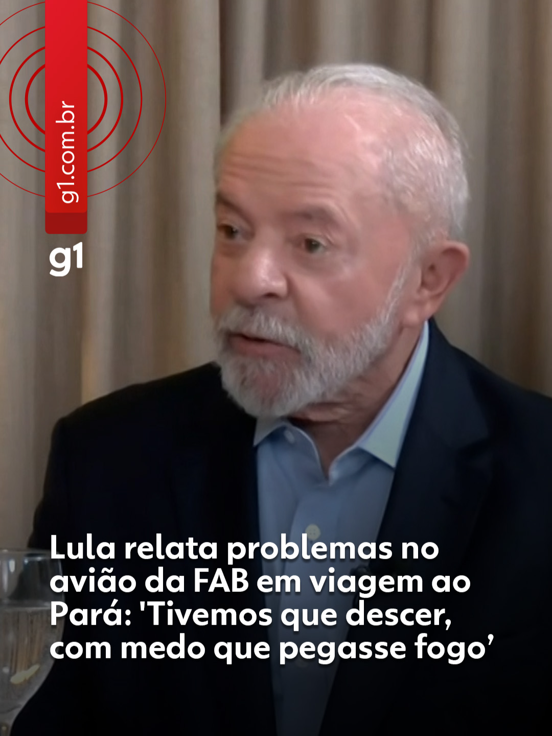 Entrevista com o presidente - O presidente Luiz Inácio Lula da Silva (PT) afirmou, nesta sexta-feira (3), que fez uma visita à igreja Basílica Santuário de Nossa Senhora de Nazaré, em Belém (PA), durante viagem ao estado, após ter um problema com uma aeronave da Força Aérea Brasileira (FAB). 