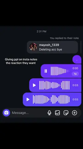 I’m getting blcoked #fyp #insta #trend #notes #viral 