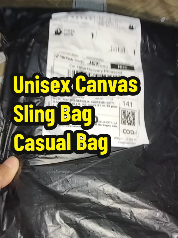 UNISEX CANVAS SLING BAG CASUAL BAG GOOD QUALITY #Buyhere  #fyp  #affiliatemarketing  #affilliatetiktok  #support_me 
