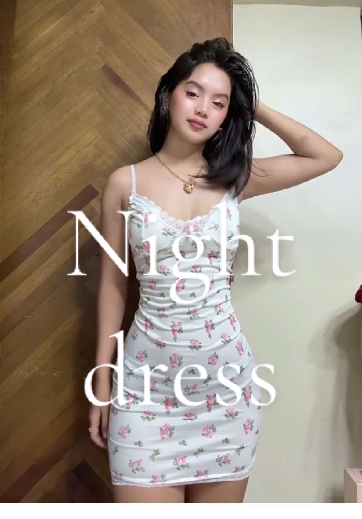 sooo fresh in this night dress 