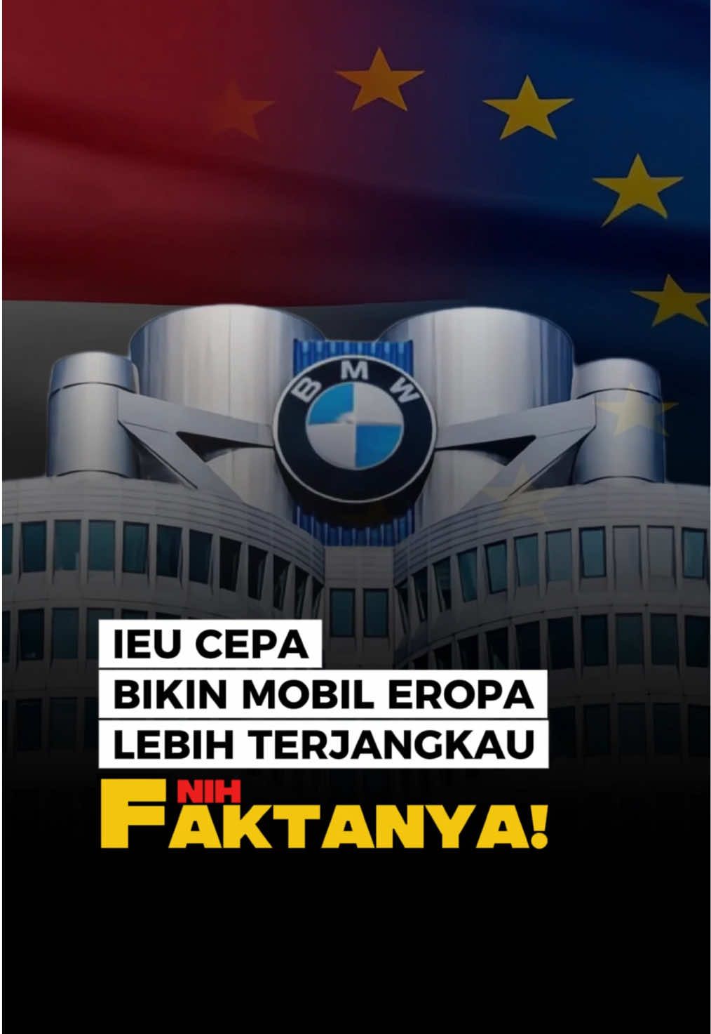 Era baru otomotif Indonesia dimulai! 🇮🇩🔥 Mobil Eropa makin terjangkau, mimpi masa kecil jadi kenyataan! #bmw #airlanggahartarto #ieucepa #beamasuk #mobileropa 