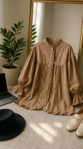 Vallina Kalaya Blouse Atasan R #blousewanita #atasanmuslimah #trending #fashion #fyp 