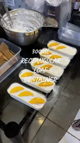 50pcs per pack for 200+ pesos only. 300ml Rectangular Loaf container with lid. #foodcontainer #dessert #mangograhamfloat #delicontainers #dessertcontainer 