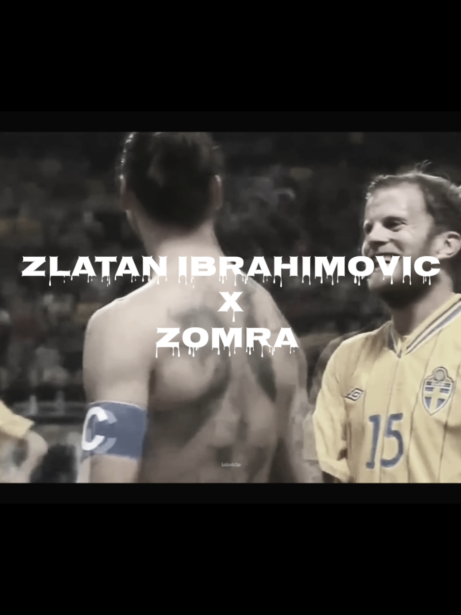 Zlatan Ibrahimovic x zomra 🦍🖤#zlatanibrahimovic #zomra #football #pyf #edits 