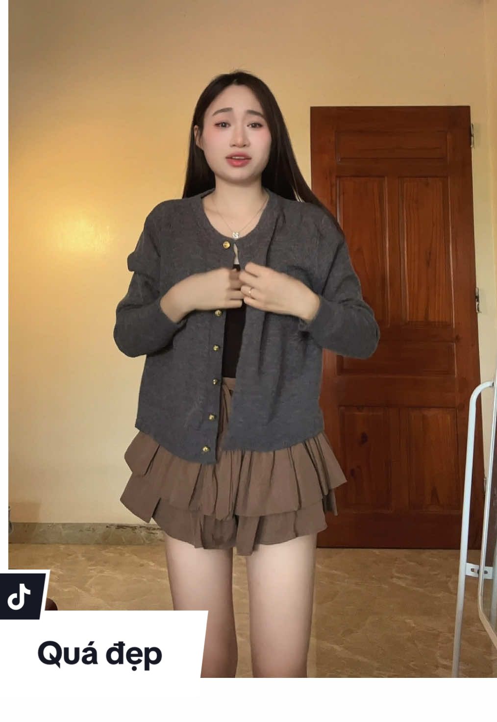 Áo xinh quá #mynameis_trang #viral #halinhreview #aokhoacnu #aolennu 