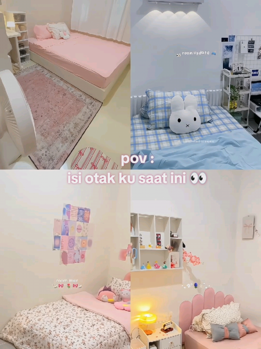 bismillah yaAllahh ini masih nyicilll🥹😭 #roomdecor #kamaresthetic #kamarcewe #roomdesign #bismillahfyp 