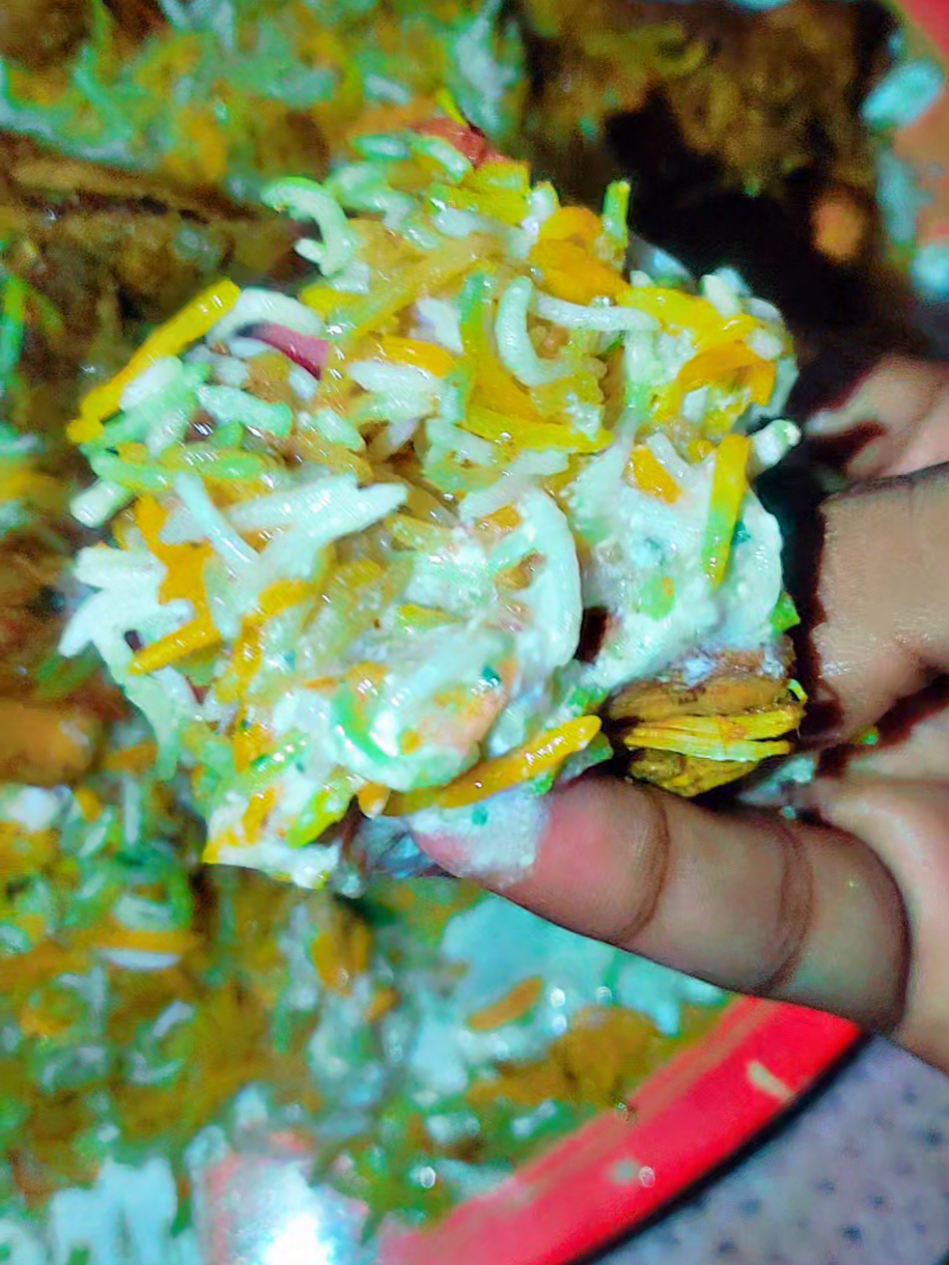 Koi biryani kila do 🤭🤭🥺#nalli #chickenbiryani #spicy #biryani #deraismailkhan 