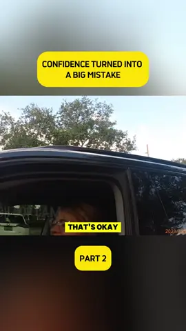 Confidence Turned Into a Big Mistake#cops #police #bodycam #foryoupage #2 