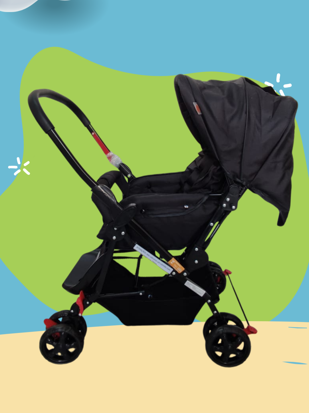 ✨ Chegou o carrinho que vai facilitar a sua rotina! ✨ No vídeo você confere como a montagem é super rápida e prática, ideal para quem busca comodidade no dia a dia. 🍼👶 ✅ Fácil de montar e desmontar ✅ Compacto e prático para levar a qualquer lugar ✅ Conforto e segurança para o bebê ✅ Funcionalidade que toda família precisa 👉 Aproveite agora e garanta o seu carrinho com toda a praticidade que você merece! 📲 Clique em “Atendimento WhatsApp” e fale com a gente!