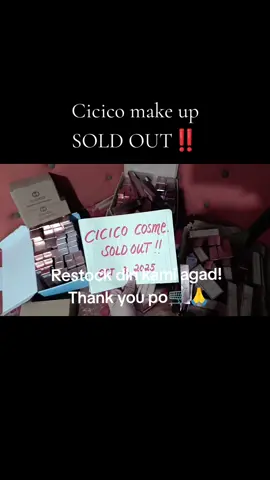 CICICO MAKE UP BUNDLE AVAILABLE 25PCS, 50PCS, 100PCS OR WHOLE BOX 288PCS laman per whole box 📦 (FYI CICICO MAKE UP sisters company po nila si NICHIDO)  Mas madami kukunin mas malaki po discount, Direct pm lang po samin for inquiries 💄🎀 #makeup #directsupplier #makeupbundles 