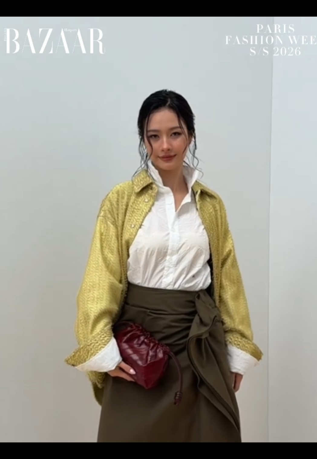 เก็บตกโมเมนต์ของนักแสดงสาว ‘มิ้ลค์ พรรษา’ ในโชว์คอลเลกชั่นประจำฤดูใบไม้ผลิ/ฤดูร้อน 2026 จาก LOEWE #MilkPansa #LoewexMilkPansa