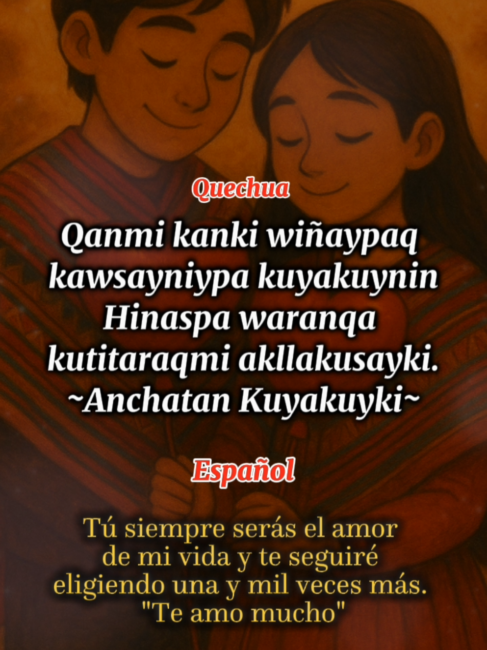 𝐅𝐫𝐚𝐬𝐞𝐬 𝐝𝐞 𝐚𝐦𝐨𝐫 𝐞𝐧 𝐪𝐮𝐞𝐜𝐡𝐮𝐚 ❤️ #quechua #quechuaperú🇵🇪 #idiomas #AprendeEnTikTok #paratiiiiiiiiiiiiiiiiiiiiiiiiiiiiiii 