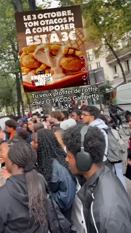 Chercher la liste avant d’y aller #vivral #otacos #offre #food 