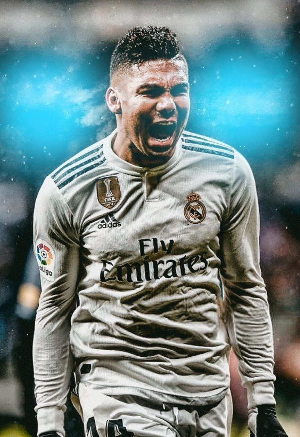 CASEMIRO 💀 // #casemiro #realmadrid #skills #artofdefending #goals 