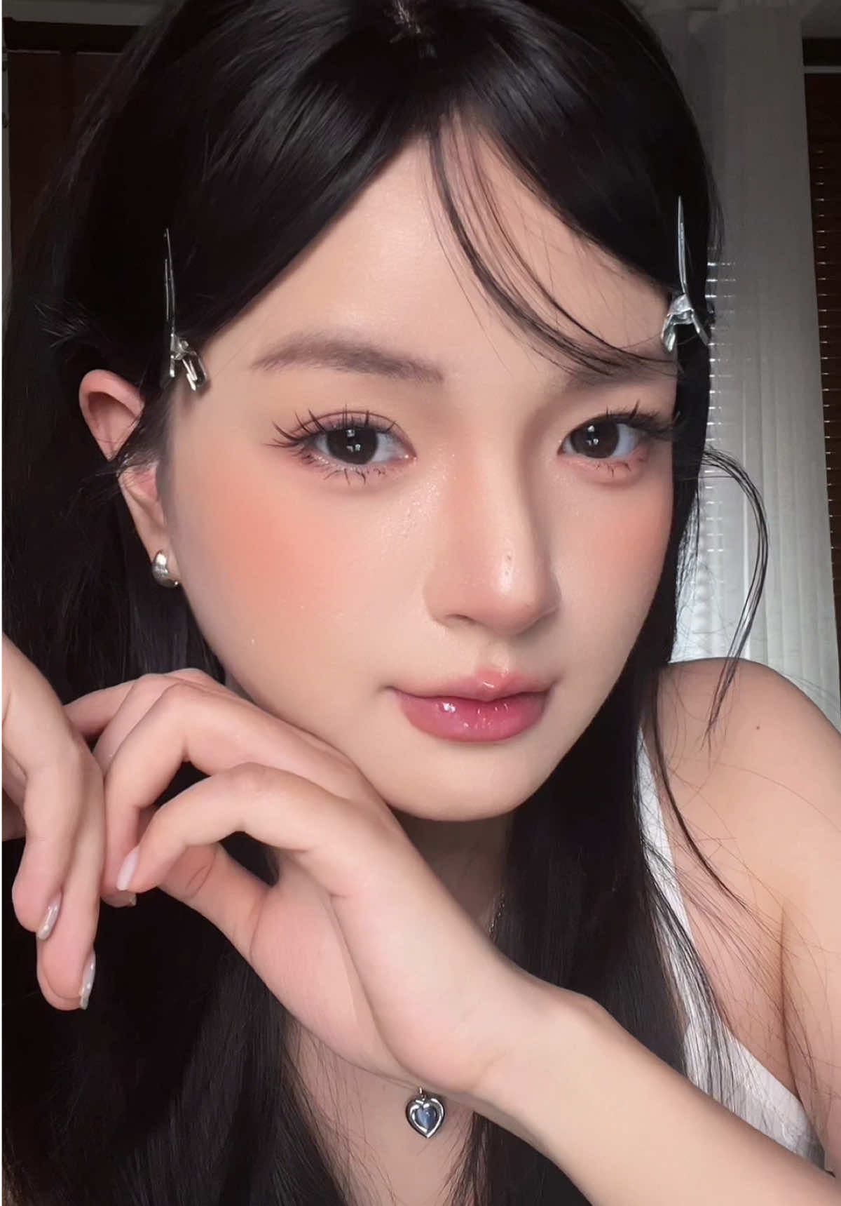 Daily makeup ạ 🫶🏻❤️ #goclamdep #dailymakeuplook #bangphanmat #bangmatdanang #carslan 