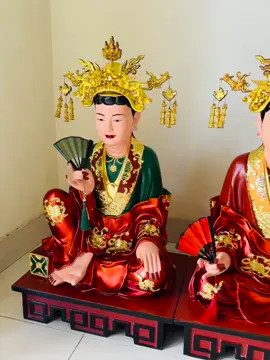 Hoàn Thiện Tam toà thánh mẫu cho a khách Hải Dương 🥰🥰🥰#tuphuvanlinh #tuphu #tượnggỗ #tượng_gỗ_đẹp #