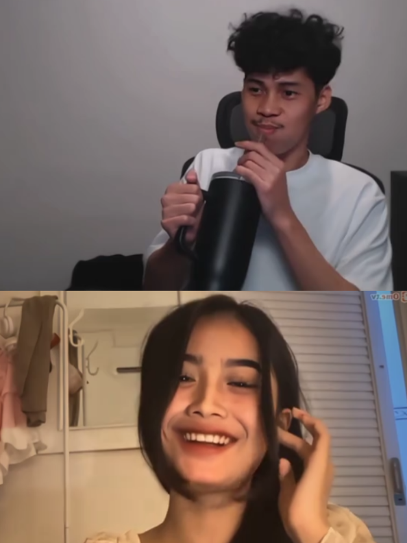 suaranya bikin shock nafisa gilaa 🤣🤣 #fyp #ometv #anangwaw #streamer 