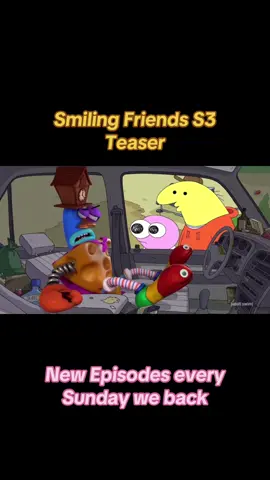 Yessir. Smiling Friends is back. #smilingfriends #adultswim #cartoonnetwork #tvshow #foryoupage