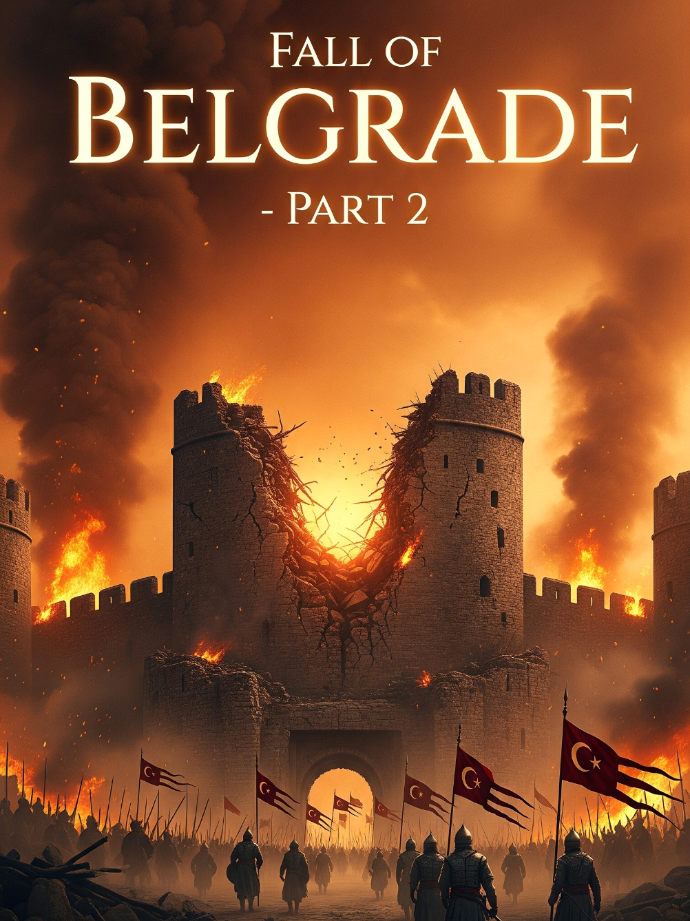 The Fall of Belgrade (1521) - Part 2. Suleiman the Magnificent’s relentless siege reaches its breaking point. For weeks, Belgrade shook under thunderous cannon fire until the walls crumbled, the gates shattered, and Ottoman troops surged through in unstoppable waves. The defenders fought desperately, but the city was lost. With Belgrade fallen, the door to Central Europe was thrown wide open - and Europe would never sleep soundly again. #OttomanEmpire #FallOfBelgrade #MedievalHistory #SuleimanTheMagnificent #serbia 