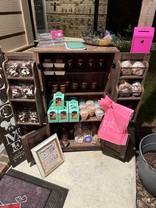 Porch pop up seven self baking goods!  San Antonio area 